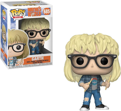 Funko Pop Movies: Wayne's World - Garth Collectible Figure, Multicolor