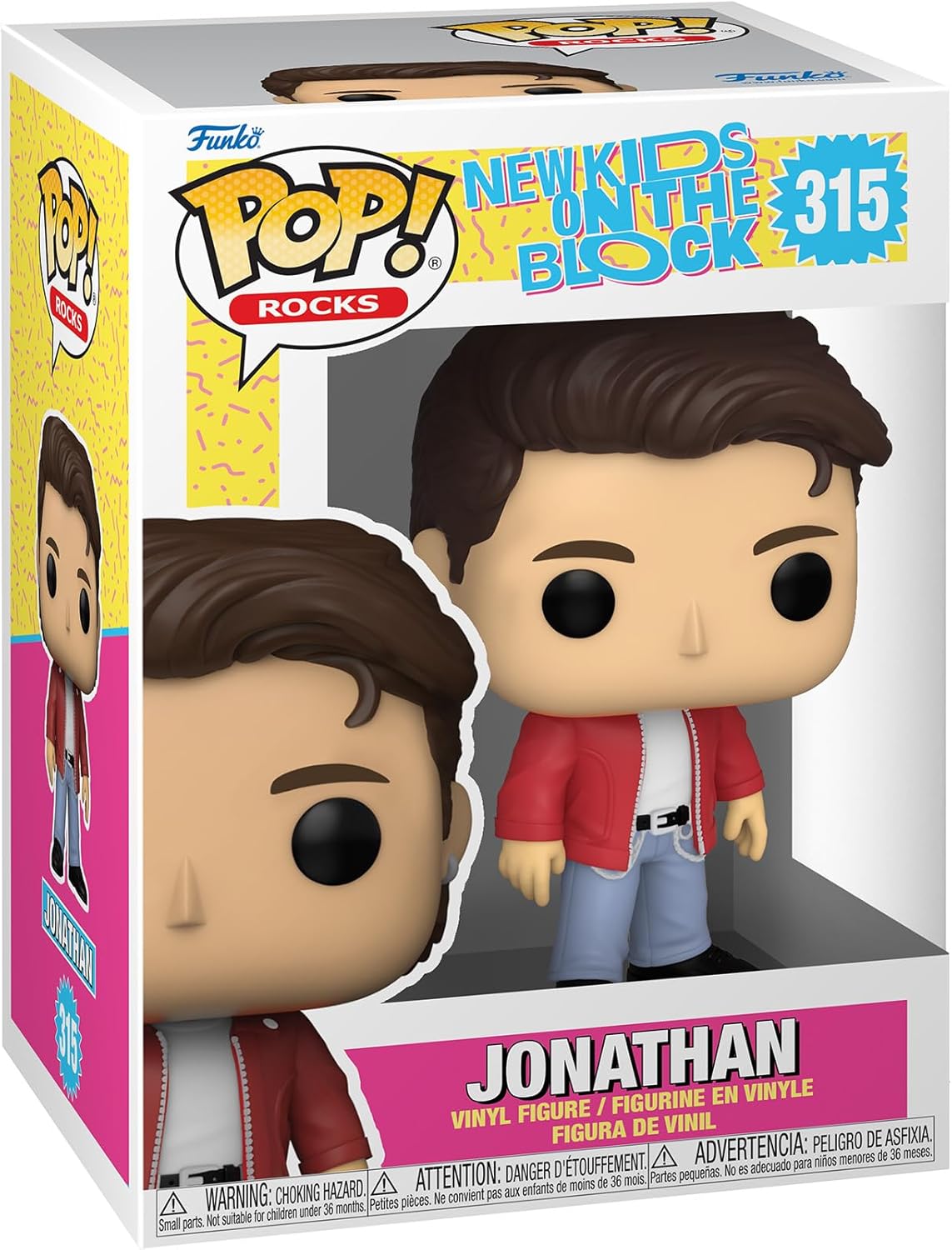 Funko POP! Rocks: NKOTB - Jonathan Knight - New Kids On The Block - Vinyl-Sammelfigur - Geschenkidee - Offizielle Handelswaren - Spielzeug Für Kinder Und Erwachsene - Music Fans