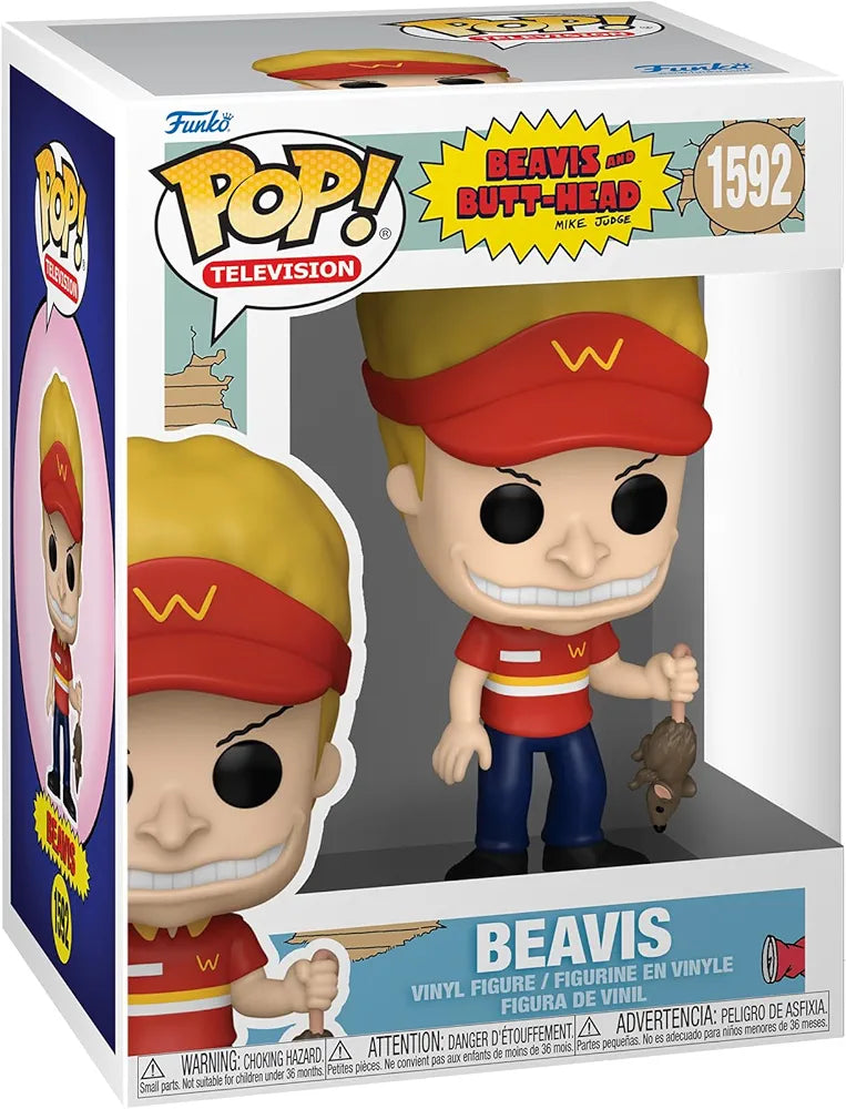 Funko Pop! TV: Beavis & Butt-Head – Beavis - Beavis and Butthead - Vinyl-Sammelfigur - Geschenkidee - Offizielle Handelswaren - Spielzeug Für Kinder und Erwachsene - TV Fans - Modellfigur Für Sammler