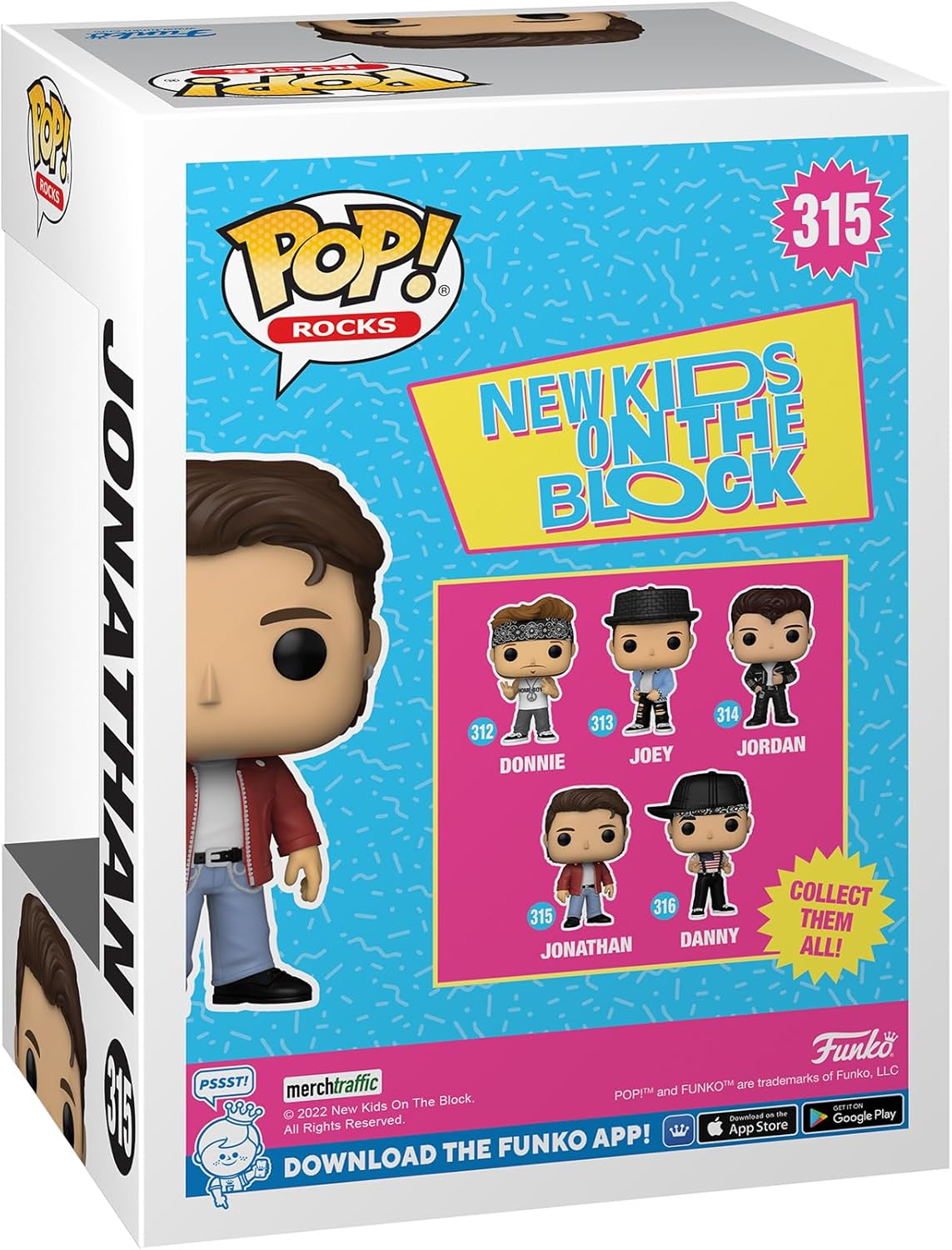 Funko POP! Rocks: NKOTB - Jonathan Knight - New Kids On The Block - Vinyl-Sammelfigur - Geschenkidee - Offizielle Handelswaren - Spielzeug Für Kinder Und Erwachsene - Music Fans