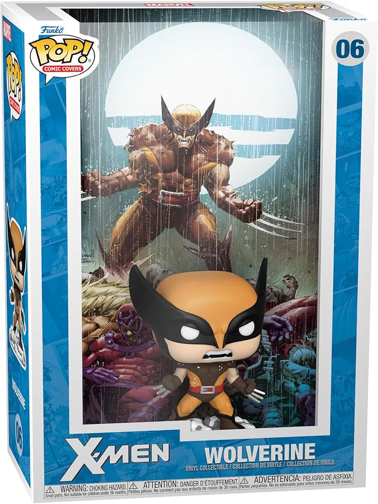 Funko Pop! Comic Cover: Marvel - Wolverine - Vinyl-Sammelfigur - Geschenkidee - Offizielle Handelswaren - Spielzeug Für Kinder und Erwachsene - Modellfigur Für Sammler und Display