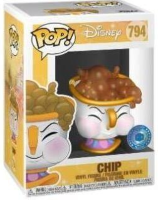 Personaggio Funko Pop! - Disney La bella e la bestia - Chip - 794