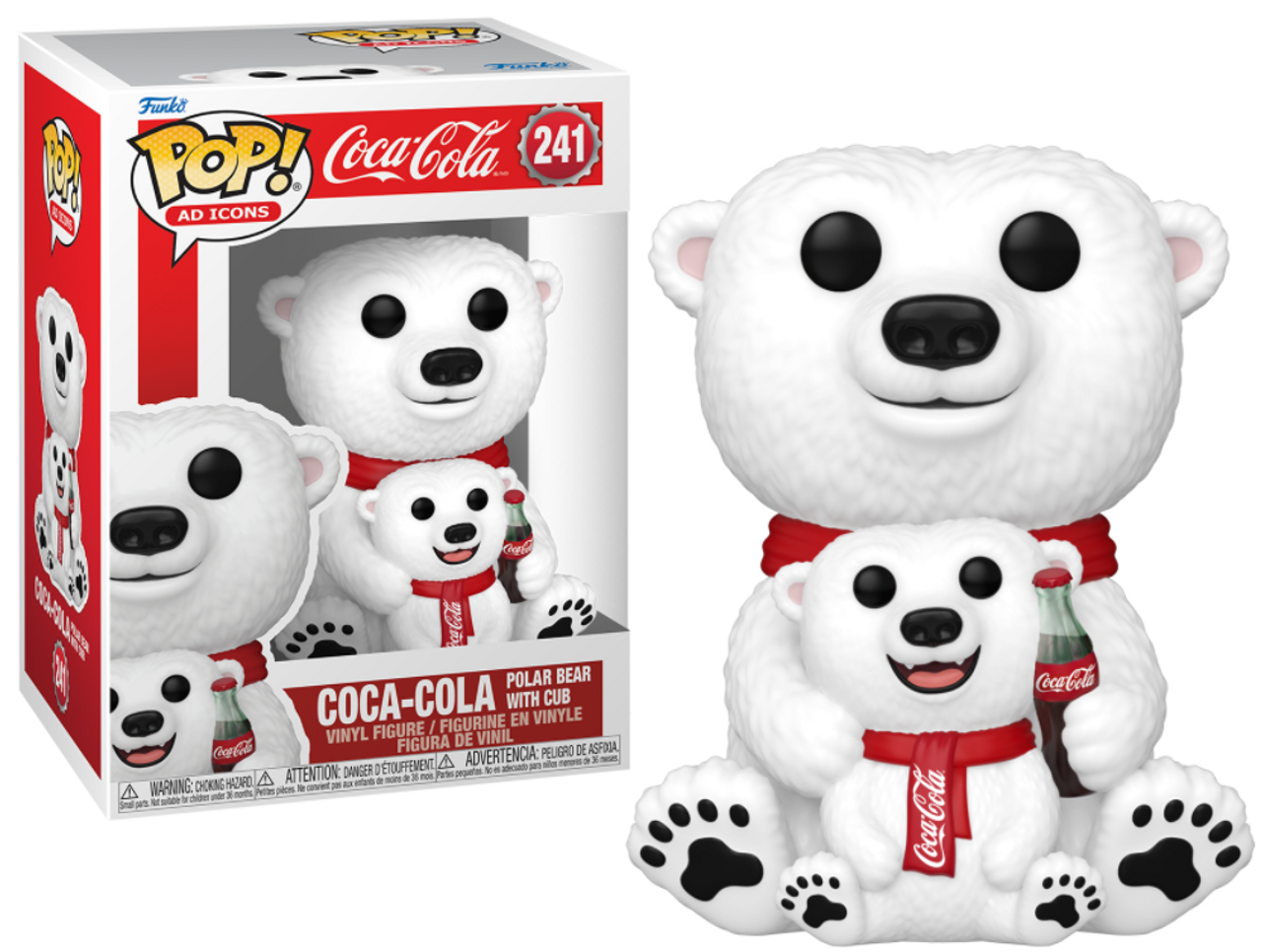 Coca-Cola Bear w/Cub (Coca-Cola) Funko Pop! Ad Icon