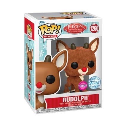 Funko Pop! - Rudolph the Red Nosed Reindeer - Rudolph - Flocked Special Edition- 1260