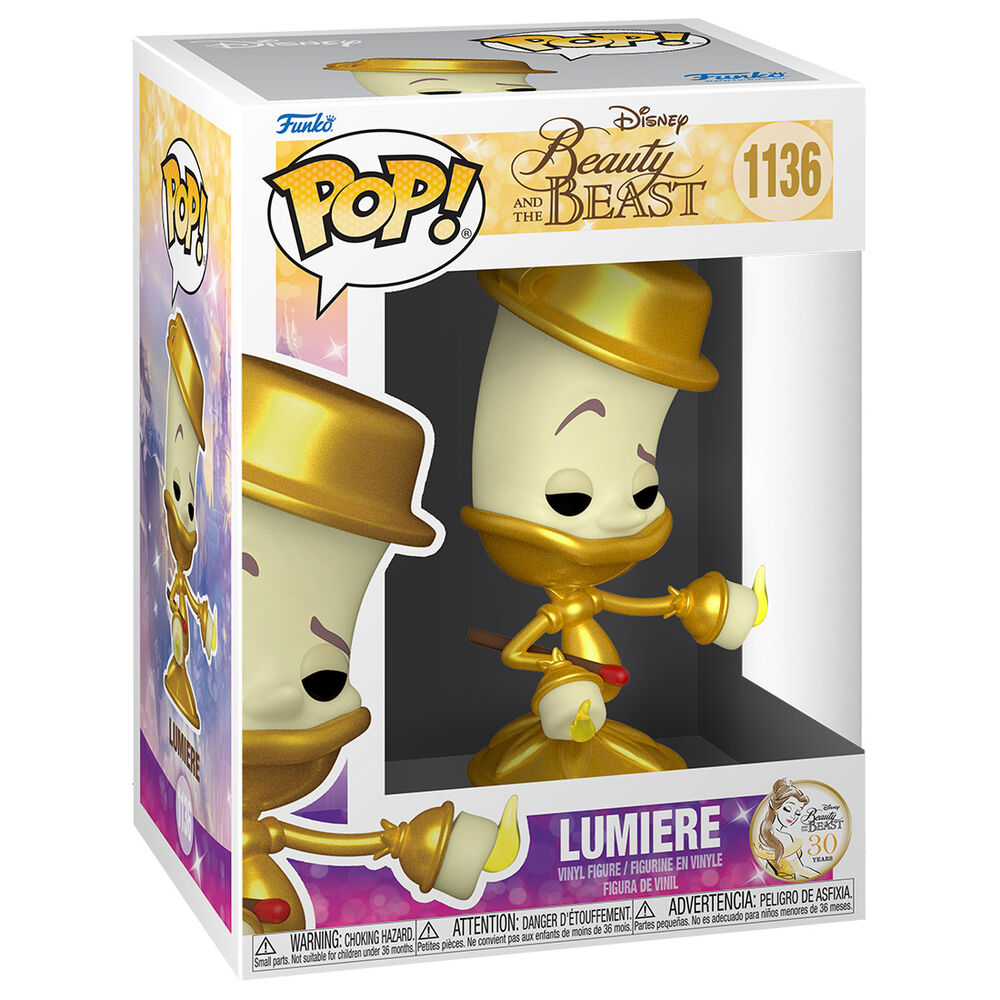 Funko Pop! - Disney The Beauty and the Beast - Lumiere - 1136