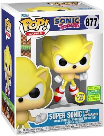 Funko Pop! - Sonic the Hedgehog - Super Sonic First Appearance Limited Edition