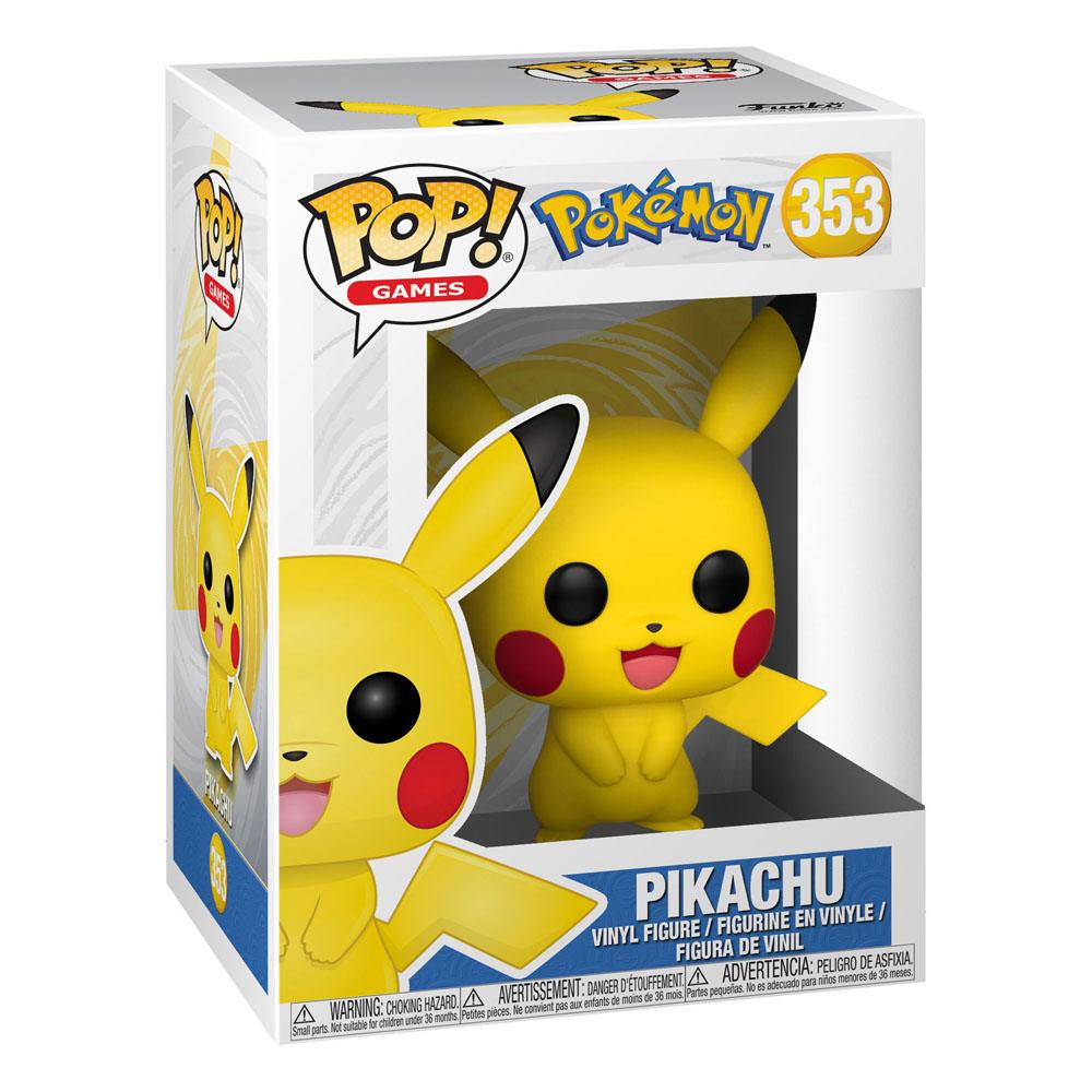 Pokemon POP! Games Vinyl Figur Pikachu 9 cm