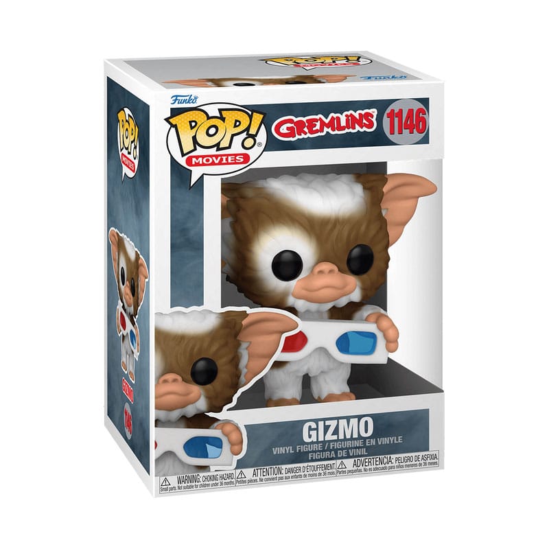 Gremlins POP! Movies Vinyl Figur Gizmo with 3D Glasses 9 cm