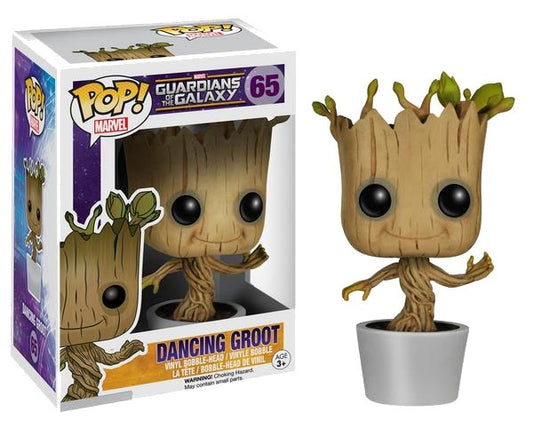 Guardians of the Galaxy POP! Vinyl Wackelkopf-Figur Dancing Groot 10 cm