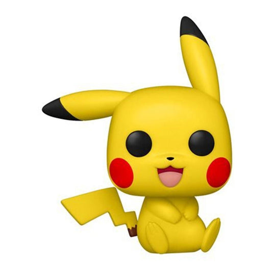 Pokémon POP! Games Vinyl Figur Pikachu Sitting 9 cm