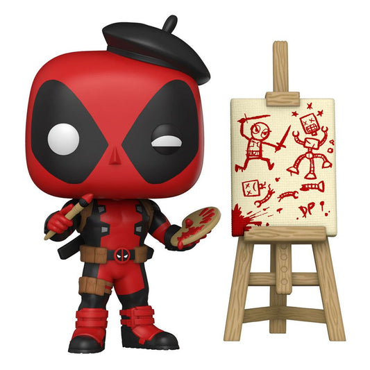 Marvel Deadpool 30th Anniversary POP! Vinyl Figur Artist Deadpool 9 cm