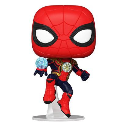 Spider-Man: No Way Home POP! Vinyl Figur Spider-Man (Integrated Suit) 9 cm