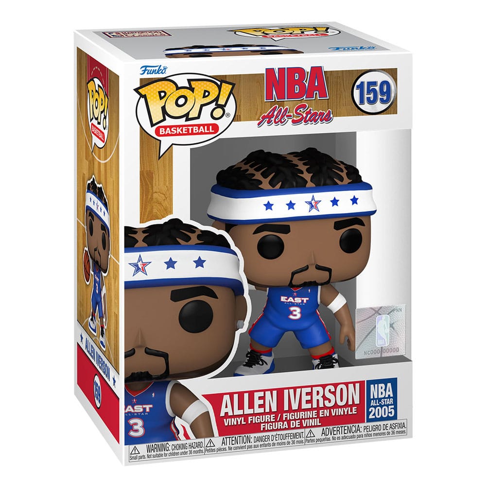 NBA Legends POP! Sports Vinyl Figur Allen Iverson (2005) 9 cm