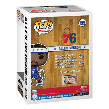 NBA Legends POP! Sports Vinyl Figur Allen Iverson (2005) 9 cm