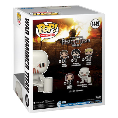 Attack on Titan Oversized POP! Vinyl Figur War Hammer Titan 15 cm