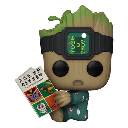 Ich bin Groot POP! Vinyl Figur Groot PJs w/book 9 cm