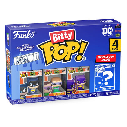 DC Bitty POP! Vinyl Figuren 4er-Pack Batman Adam West 2