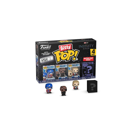 Marvel Bitty POP! Vinyl Figuren 4er-Pack Captain America 2