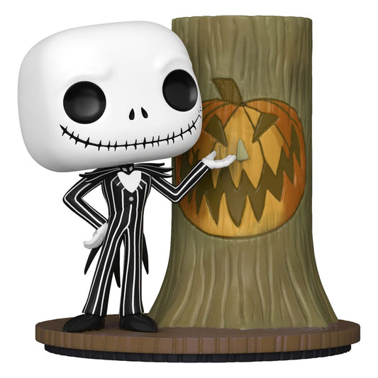 Nightmare before Christmas 30th POP! Deluxe Vinyl Figur Jack w/H.Town Door 9 cm