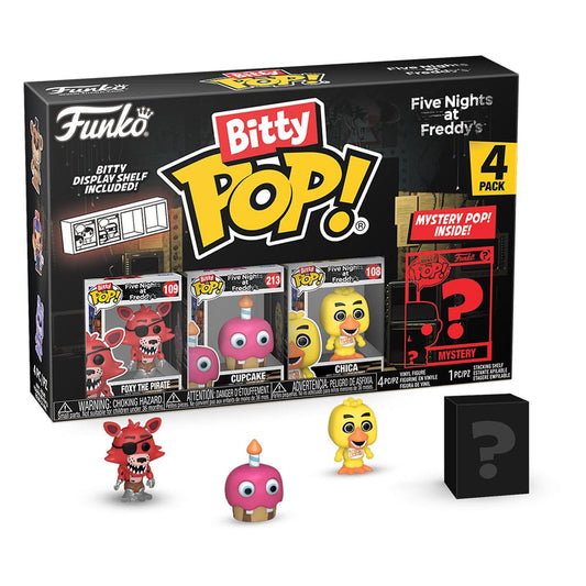 Five Nights at Freddy's Bitty POP! Vinyl Figuren 4er-Pack Foxy 2