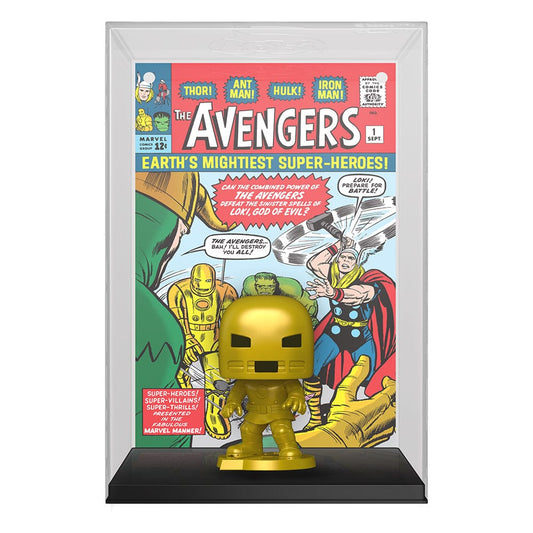 Marvel POP! Comic Cover Vinyl Figur Avengers #1 9 cm