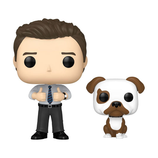 Parks and Recreation 15th Anniversary POP & Buddy! Vinyl Figur Chris&Champion 9 cm