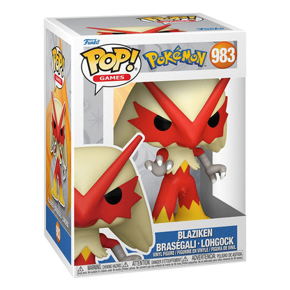 Pokemon POP! Games Vinyl Figur Blaziken(EMEA) 9 cm