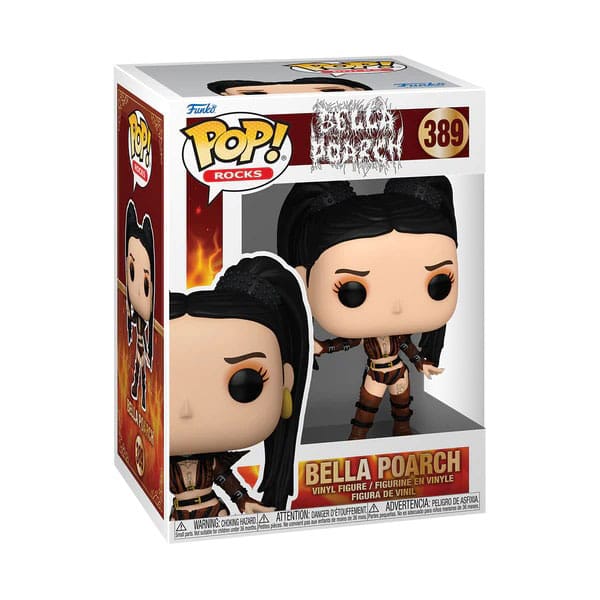 Bella Poarch POP! Rocks Vinyl Figur Bella Poarch(Inferno) 9 cm