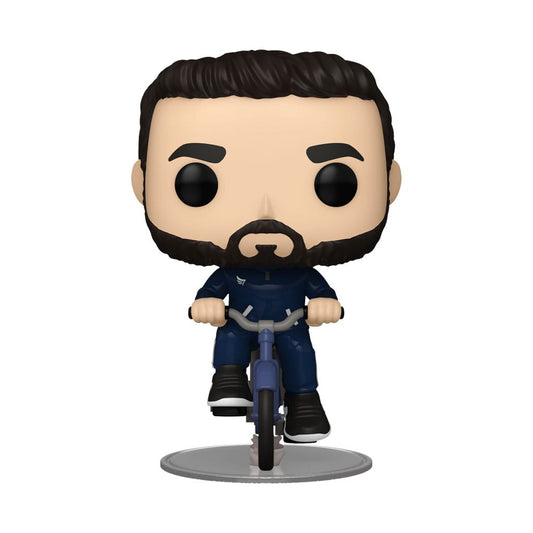 Ted Lasso POP! TV Vinyl Figur Roy Kent on Bike 9 cm