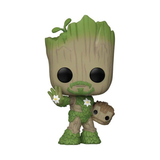 We Are Groot POP! Movies Vinyl Figur Iron Man 9 cm