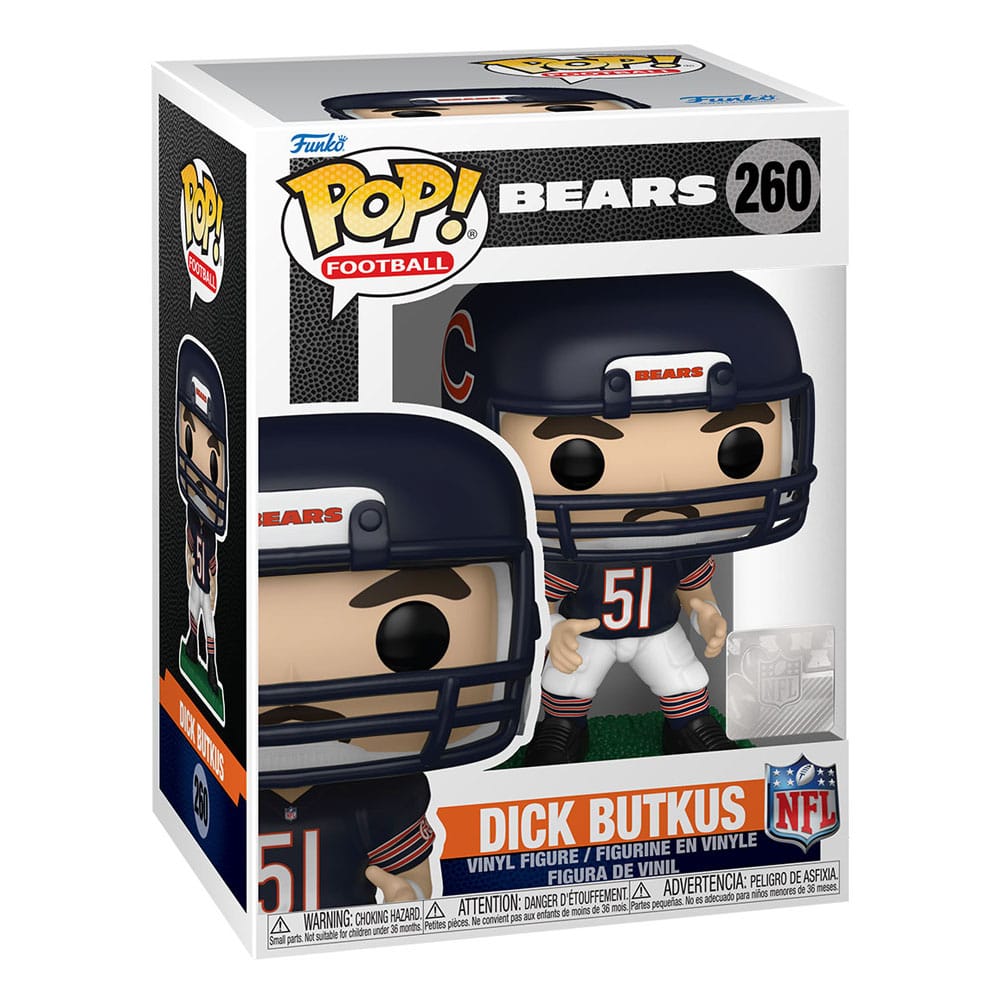 NFL: Legends POP! Sports Vinyl Figur Bears- Dick Butkus 9 cm