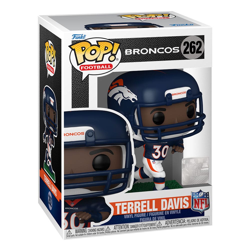 NFL: Legends POP! Sports Vinyl Figur Broncos- Terrell Davis 9 cm