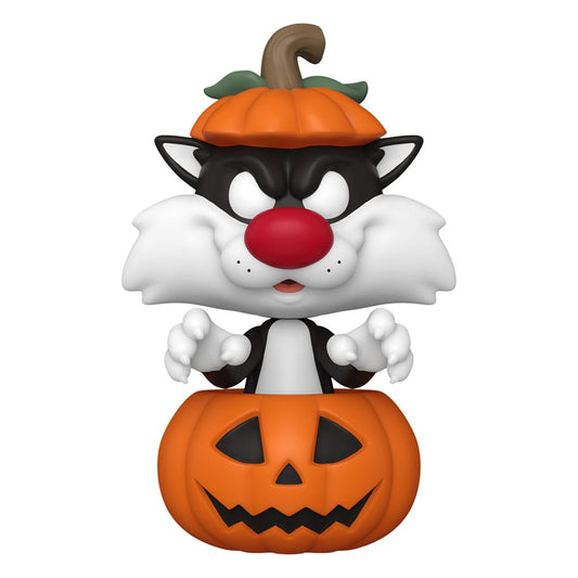 Looney Tunes POP! Television Vinyl Figur Halloween Sylvester w/Pumpkin 9 cm