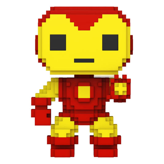 Marvel POP! 8-Bit Vinyl Figur Iron Man 9 cm