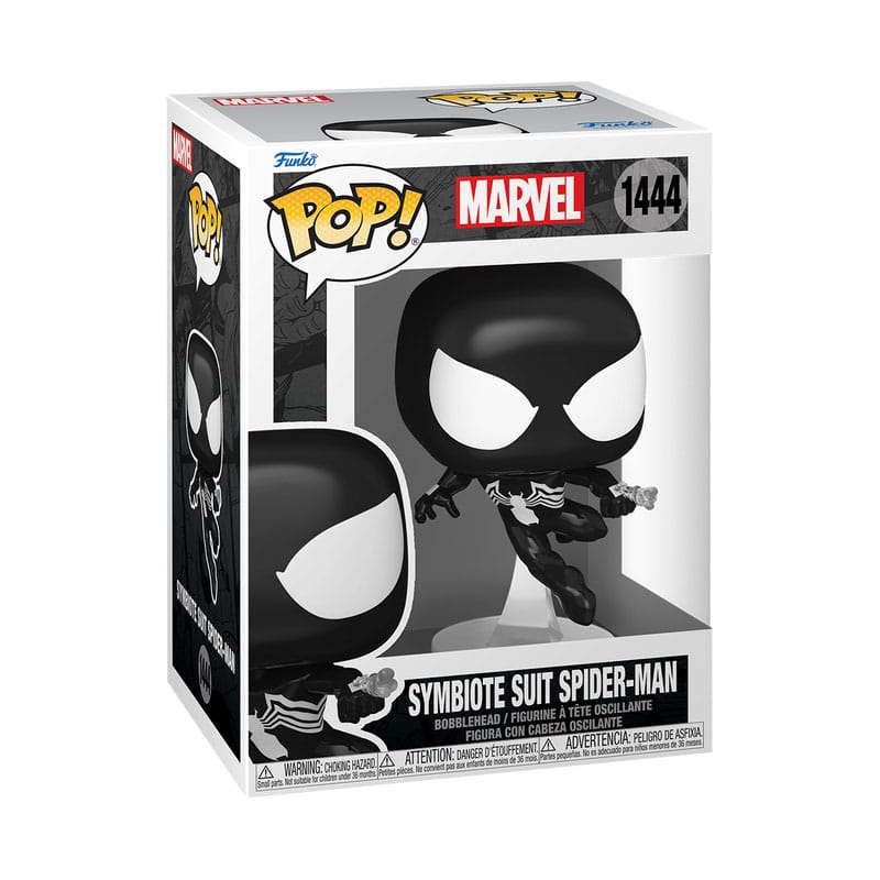 Spider-Man Comics POP! Heroes Vinyl Figur Symbiote Spider-Man 9 cm