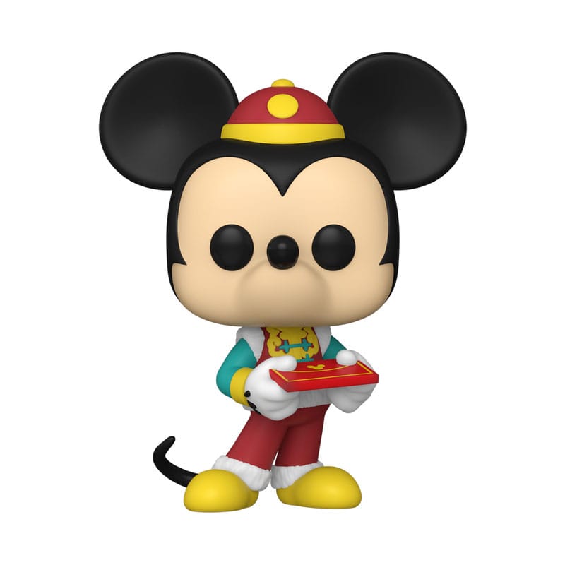 Mickey ATW POP! Disney Vinyl Figur Lunar New Year Mickey 9 cm