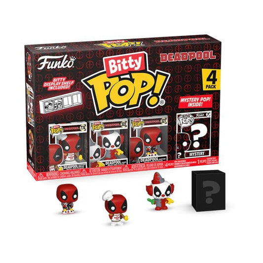 Deadpool Bitty POP! Vinyl Figuren 4er-Pack BBQ Master 2