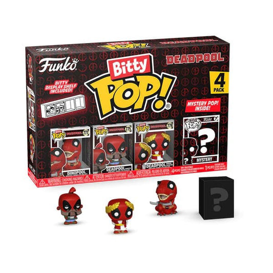 Deadpool Bitty POP! Vinyl Figuren 4er-Pack Dinopool 2