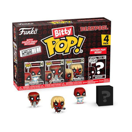 Deadpool Bitty POP! Vinyl Figuren 4er-Pack Sleepover 2