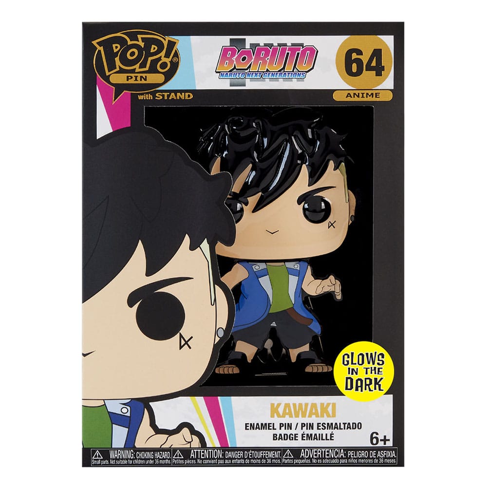 Boruto: Naruto Next Generations Loungefly POP! Pin Ansteck-Pin Kawaki 10 cm